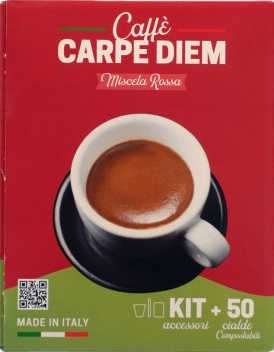Caffè Carpe Diem selezione x50 kit - vendita ingrosso Caserta €5,99